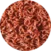 Close-up view of raw ground beef spread out in an even layer, showing its texture and pinkish-red color.